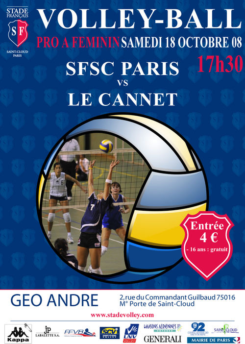Match vs Le Cannet - 18/10/08