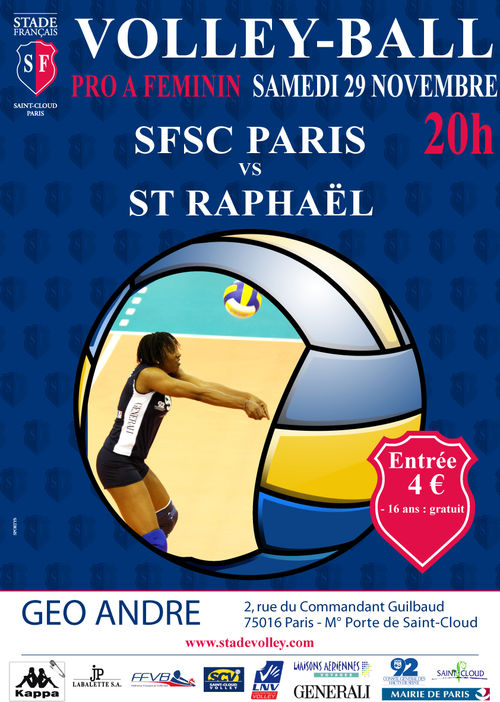 Match USFSC PARIS vs St Raphaël - 29/11/08