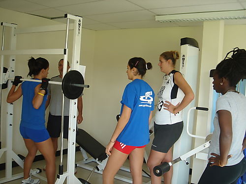 De G à D. Glorimar, Yamila et Aleksandra